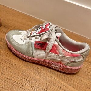 My Melody - Hello Kitty x Puma Kids Sneakers - White, and Pink